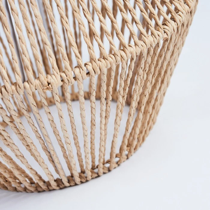 Hofstein Canot Tischleuchte Braun, Naturfarben, 1-flammig 8 Hofstein Canot Tischleuchte Braun, Naturfarben, 1-flammig – Bild 6