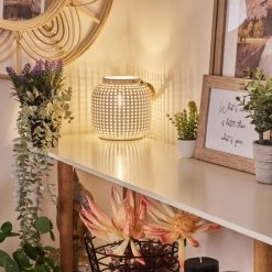 Hofstein Catasel Tischleuchte Weiß, Naturfarben, 1-flammig 28 Hofstein Catasel Tischleuchte Weiß, Naturfarben, 1-flammig -Günstiges Tischlampen Geschäft catasel tischleuchte h3595473 12