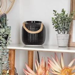 Hofstein Catasel Tischleuchte Schwarz, Naturfarben, 1-flammig -Günstiges Tischlampen Geschäft catasel tischleuchte h3595497 11