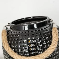 Hofstein Catasel Tischleuchte Schwarz, Naturfarben, 1-flammig -Günstiges Tischlampen Geschäft catasel tischleuchte h3595497 5