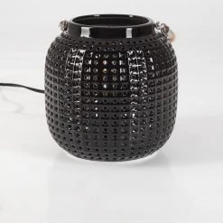 Hofstein Catasel Tischleuchte Schwarz, Naturfarben, 1-flammig -Günstiges Tischlampen Geschäft catasel tischleuchte h3595497 7