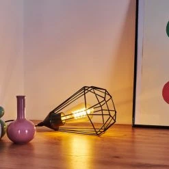 Hofstein Cenova Tischleuchte Schwarz, 1-flammig -Günstiges Tischlampen Geschäft cenova tischleuchte h3368633 12