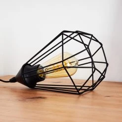 Hofstein Cenova Tischleuchte Schwarz, 1-flammig -Günstiges Tischlampen Geschäft cenova tischleuchte h3368633 13