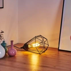 Hofstein Cenova Tischleuchte Schwarz, 1-flammig -Günstiges Tischlampen Geschäft cenova tischleuchte h3368633 5