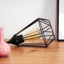 Hofstein Cenova Tischleuchte Schwarz, 1-flammig -Günstiges Tischlampen Geschäft cenova tischleuchte h3368633 6