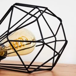 Hofstein Cenova Tischleuchte Schwarz, 1-flammig -Günstiges Tischlampen Geschäft cenova tischleuchte h3368633 7