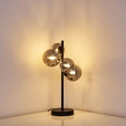 Hofstein Chehalis Tischleuchte LED Schwarz, 4-flammig -Günstiges Tischlampen Geschäft chehalis tischleuchte h3317839 3