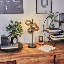 Hofstein Chehalis Tischleuchte LED Schwarz, 4-flammig -Günstiges Tischlampen Geschäft chehalis tischleuchte h3575901 6