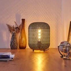 Hofstein Chidu Tischleuchte Grau, 1-flammig 30 Hofstein Chidu Tischleuchte Grau, 1-flammig -Günstiges Tischlampen Geschäft chidu tischleuchte h3367247 11