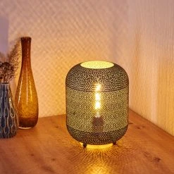 Hofstein Chidu Tischleuchte Grau, 1-flammig 21 Hofstein Chidu Tischleuchte Grau, 1-flammig -Günstiges Tischlampen Geschäft chidu tischleuchte h3367247 2