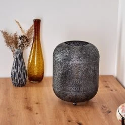 Hofstein Chidu Tischleuchte Grau, 1-flammig 27 Hofstein Chidu Tischleuchte Grau, 1-flammig -Günstiges Tischlampen Geschäft chidu tischleuchte h3367247 8