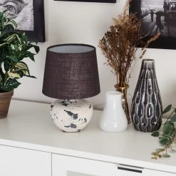 Hofstein Chihul Tischleuchte Schwarz, Weiß, 1-flammig -Günstiges Tischlampen Geschäft chihul tischleuchte h3396988 8