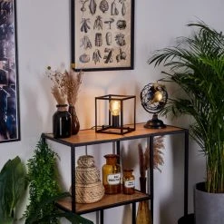 Hofstein Chur Tischleuchte Schwarz, 1-flammig -Günstiges Tischlampen Geschäft chur tischleuchte h3546062 10