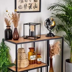 Hofstein Chur Tischleuchte Schwarz, 1-flammig -Günstiges Tischlampen Geschäft chur tischleuchte h3546062 12