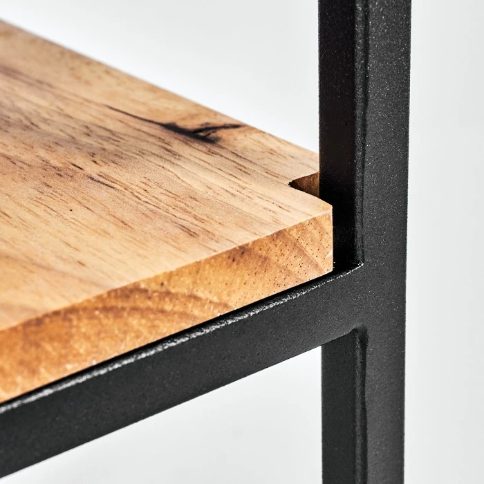 Hofstein Colebrook Tischleuchte Schwarz, Naturfarben, 1-flammig 5 Hofstein Colebrook Tischleuchte Schwarz, Naturfarben, 1-flammig – Bild 3