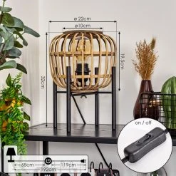 Hofstein Combeima Tischleuchte Schwarz, 1-flammig 15 Hofstein Combeima Tischleuchte Schwarz, 1-flammig -Günstiges Tischlampen Geschäft combeima tischleuchte h3579435 3