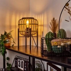 Hofstein Combeima Tischleuchte Schwarz, 1-flammig 18 Hofstein Combeima Tischleuchte Schwarz, 1-flammig -Günstiges Tischlampen Geschäft combeima tischleuchte h3579435 6