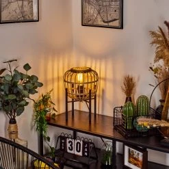 Hofstein Combeima Tischleuchte Schwarz, 1-flammig 20 Hofstein Combeima Tischleuchte Schwarz, 1-flammig -Günstiges Tischlampen Geschäft combeima tischleuchte h3579435 8