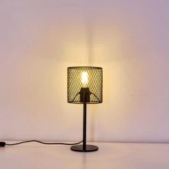 Hofstein Conewago Tischleuchte Schwarz, 1-flammig 34 Hofstein Conewago Tischleuchte Schwarz, 1-flammig -Günstiges Tischlampen Geschäft conewago tischleuchte h3324264 12