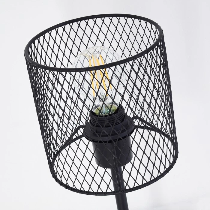 Hofstein Conewago Tischleuchte Schwarz, 1-flammig 16 Hofstein Conewago Tischleuchte Schwarz, 1-flammig – Bild 14