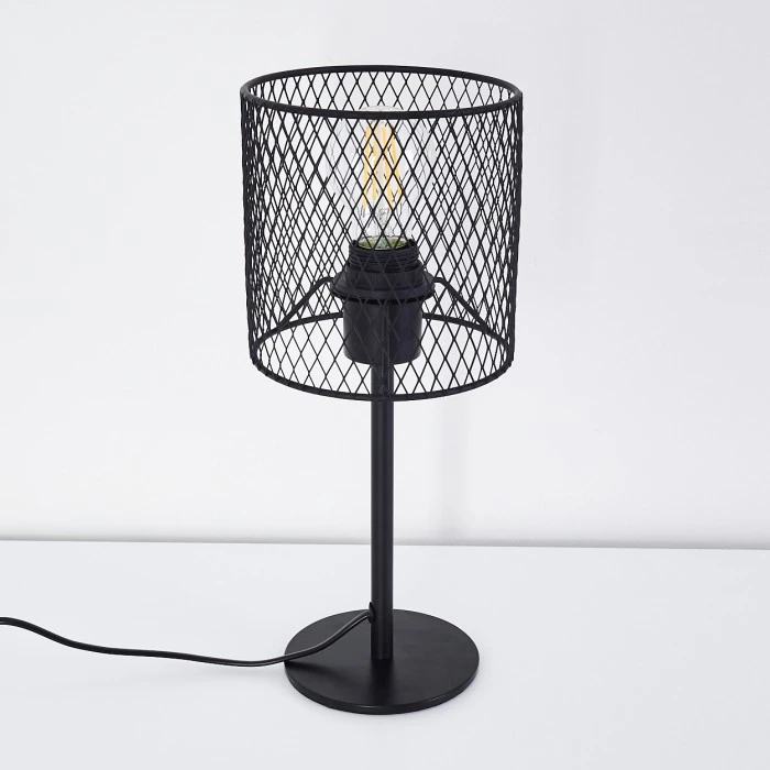 Hofstein Conewago Tischleuchte Schwarz, 1-flammig 18 Hofstein Conewago Tischleuchte Schwarz, 1-flammig – Bild 16