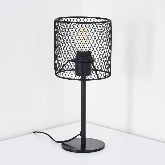 Hofstein Conewago Tischleuchte Schwarz, 1-flammig 21 Hofstein Conewago Tischleuchte Schwarz, 1-flammig – Bild 19