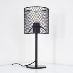 Hofstein Conewago Tischleuchte Schwarz, 1-flammig 26 Hofstein Conewago Tischleuchte Schwarz, 1-flammig -Günstiges Tischlampen Geschäft conewago tischleuchte h3324264 4