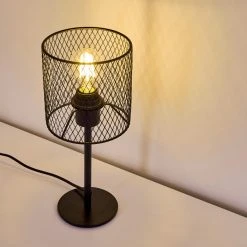 Hofstein Conewago Tischleuchte Schwarz, 1-flammig 29 Hofstein Conewago Tischleuchte Schwarz, 1-flammig -Günstiges Tischlampen Geschäft conewago tischleuchte h3324264 7