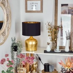 Hofstein Corcovada Tischleuchte Gold, 1-flammig -Günstiges Tischlampen Geschäft corcovada tischleuchte h3576045 11