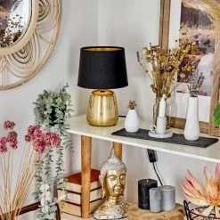 Hofstein Corcovada Tischleuchte Gold, 1-flammig -Günstiges Tischlampen Geschäft corcovada tischleuchte h3576069 10