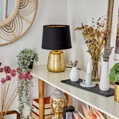 Hofstein Corcovada Tischleuchte Gold, 1-flammig -Günstiges Tischlampen Geschäft corcovada tischleuchte h3576069 9