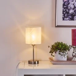 Hofstein Corfu Tischleuchte Silber, 1-flammig -Günstiges Tischlampen Geschäft corfu tischleuchte h3329375 9