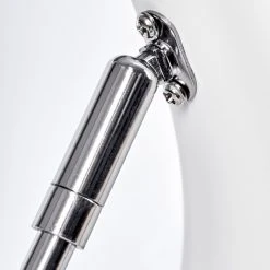 Hofstein Corralcay Tischleuchte Chrom, Weiß, 1-flammig -Günstiges Tischlampen Geschäft corralcay tischleuchte h3408032 11