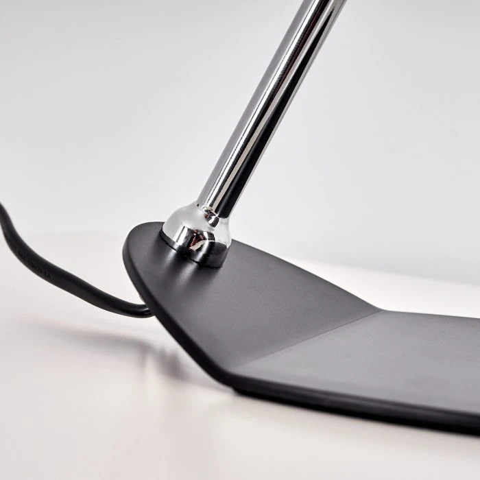 Hofstein Corralcay Tischleuchte Chrom, Schwarz, 1-flammig 12 Hofstein Corralcay Tischleuchte Chrom, Schwarz, 1-flammig – Bild 10