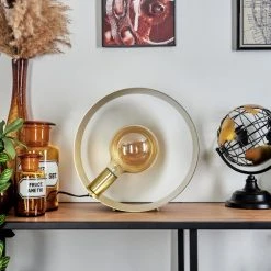 Hofstein Couma Tischleuchte Messing, 1-flammig -Günstiges Tischlampen Geschäft couma tischleuchte h3452479 9