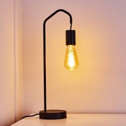 Hofstein Cuyama Tischleuchte Schwarz, 1-flammig -Günstiges Tischlampen Geschäft cuyama tischleuchte h3319277 9