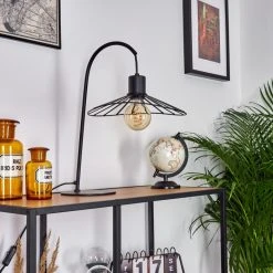 Hofstein Daesi Tischleuchte Schwarz, 1-flammig -Günstiges Tischlampen Geschäft daesi tischleuchte h3444436 9