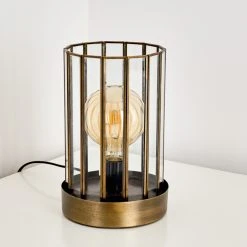 Hofstein Daikasa Tischleuchte Bronze, 1-flammig 28 Hofstein Daikasa Tischleuchte Bronze, 1-flammig -Günstiges Tischlampen Geschäft daikasa tischleuchte h3361573 10