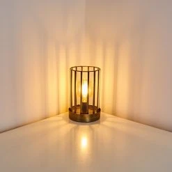 Hofstein Daikasa Tischleuchte Bronze, 1-flammig 29 Hofstein Daikasa Tischleuchte Bronze, 1-flammig -Günstiges Tischlampen Geschäft daikasa tischleuchte h3361573 11