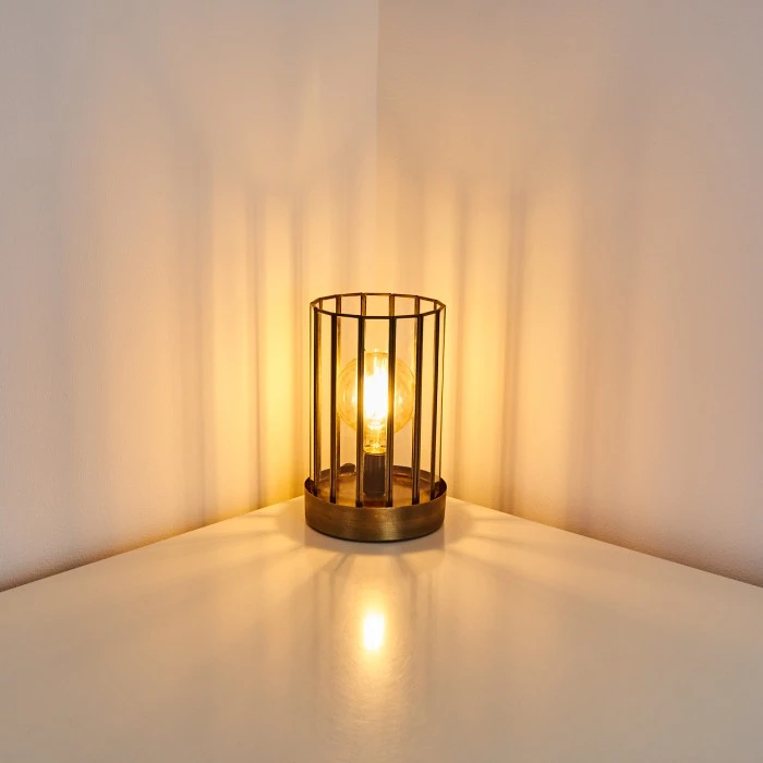 Hofstein Daikasa Tischleuchte Bronze, 1-flammig 14 Hofstein Daikasa Tischleuchte Bronze, 1-flammig – Bild 12