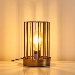 Hofstein Daikasa Tischleuchte Bronze, 1-flammig 22 Hofstein Daikasa Tischleuchte Bronze, 1-flammig -Günstiges Tischlampen Geschäft daikasa tischleuchte h3361573 4