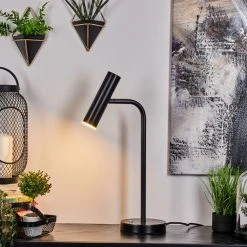 Hofstein Dalheim Tischleuchte LED Schwarz, 1-flammig -Günstiges Tischlampen Geschäft dalheim tischleuchte h3580219 10