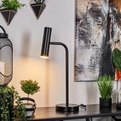 Hofstein Dalheim Tischleuchte LED Schwarz, 1-flammig -Günstiges Tischlampen Geschäft dalheim tischleuchte h3580219 6
