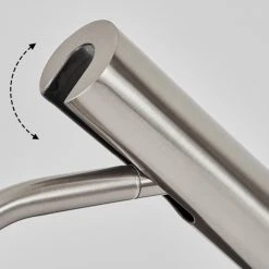 Hofstein Dalheim Tischleuchte LED Nickel-Matt, 1-flammig -Günstiges Tischlampen Geschäft dalheim tischleuchte h3652114 5