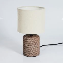 Hofstein Dambrois Tischleuchte Braun, Naturfarben, 1-flammig 20 Hofstein Dambrois Tischleuchte Braun, Naturfarben, 1-flammig -Günstiges Tischlampen Geschäft dambrois tischleuchte h3535035 7