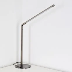 Hofstein Deje Tischleuchte LED Nickel-Matt, 1-flammig -Günstiges Tischlampen Geschäft deje tischleuchte h3306758 10