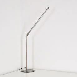Hofstein Deje Tischleuchte LED Nickel-Matt, 1-flammig -Günstiges Tischlampen Geschäft deje tischleuchte h3306758 14