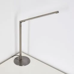 Hofstein Deje Tischleuchte LED Nickel-Matt, 1-flammig -Günstiges Tischlampen Geschäft deje tischleuchte h3306758 16