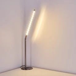 Hofstein Deje Tischleuchte LED Nickel-Matt, 1-flammig -Günstiges Tischlampen Geschäft deje tischleuchte h3306758 4