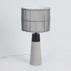 Hofstein Devon Tischleuchte Schwarz, Grau, 1-flammig -Günstiges Tischlampen Geschäft devon tischleuchte h3396216 7